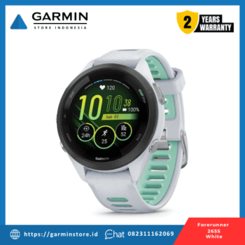 Garmin Forerunner 265S White